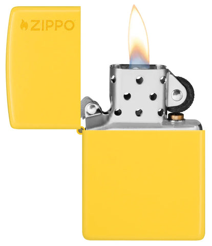 Classic Sunflower Zippo Logo - 46019ZL