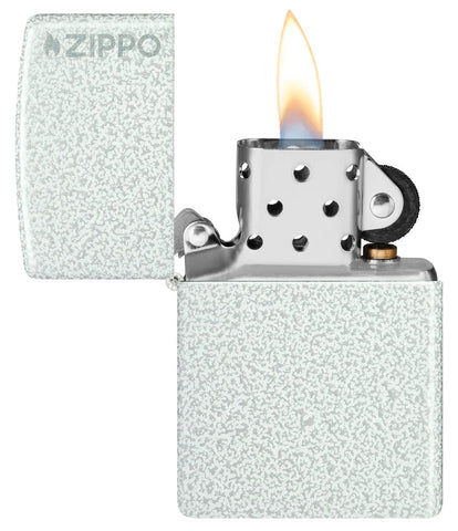 Classic Glacier Zippo Logo - 46020ZL