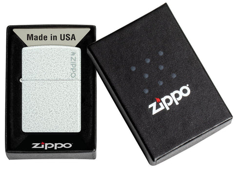 Classic Glacier Zippo Logo - 46020ZL