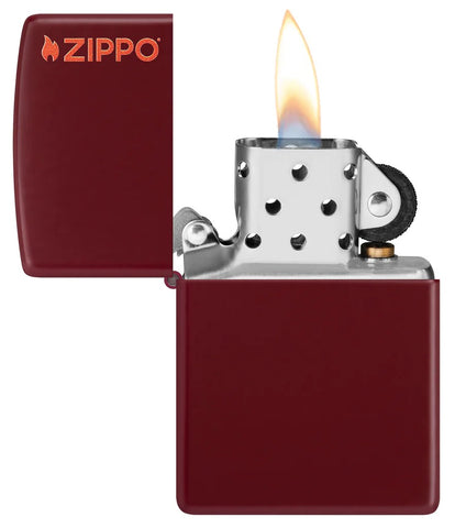 Classic Merlot Zippo Logo - 46021ZL