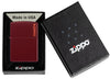 Classic Merlot Zippo Logo - 46021ZL