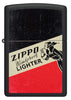 Zippo Black Matte Vintage 20's Girl - 48499