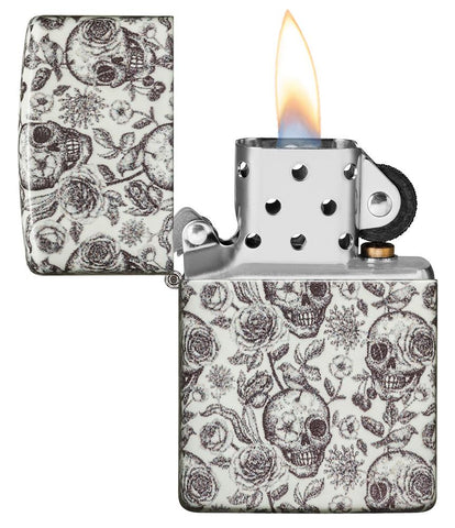 Zippo Skeleton Design - 49458