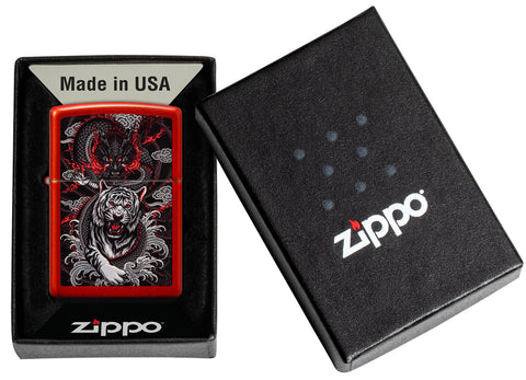 Zippo Dragon Tiger Design - 48933