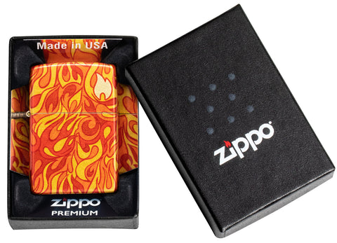 Fire Zippo Design - 48981