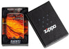 Zippo Lava Flow Design 540 Fusion Windproof Lighter in its packaging.